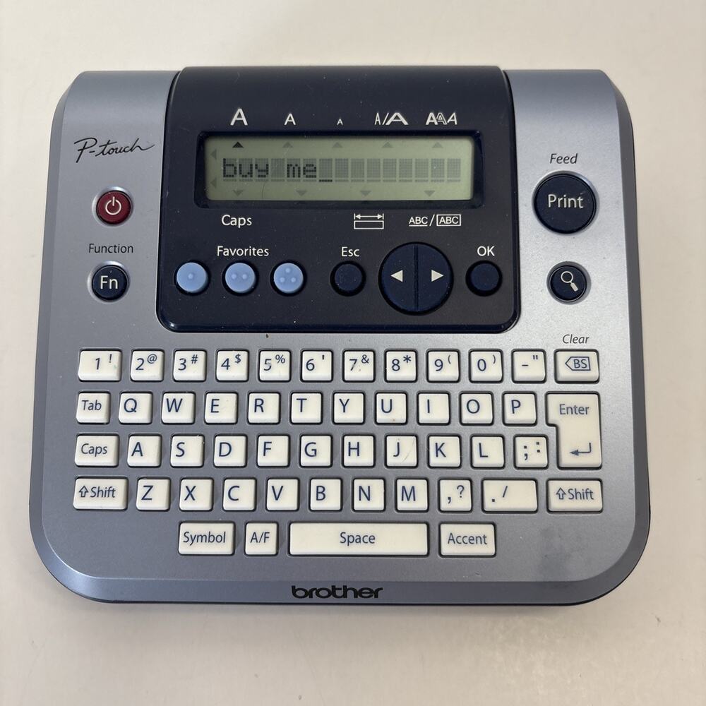 Brother‎ P-Touch Model PT-1280 Electronic Home & Office Labeling System Tested